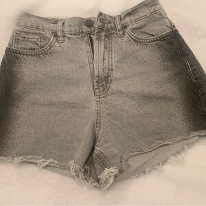 BDG Light Gray Jean Shorts